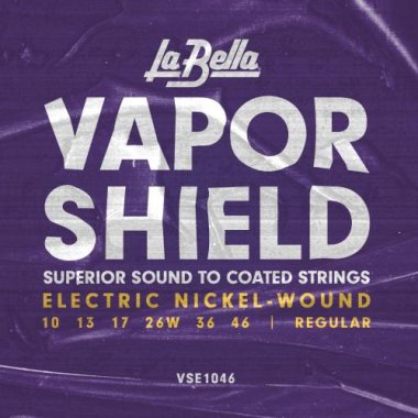 La Bella VSE1046 Vapor Shield Electric Guitar Strings 10-46