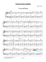 Lacasse | Piano Evocations for piano