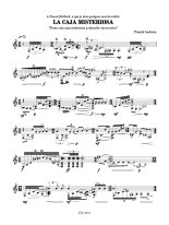 Ladouge | La caja misteriosa for solo guitar