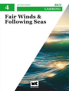 Lahring | Fair Winds and Following Seas for solo guitar, Level 4 - PDF