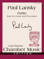 Lansky | Partita suite for guitar & percussion