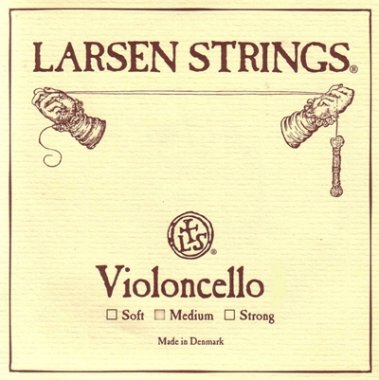 Larsen Cello 4/4 Scale Medium Gauge, A, Single String
