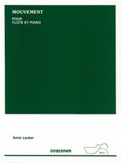 Lauber | Mouvement for Flute and piano