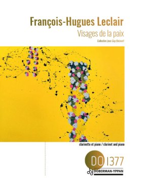 Leclair | Visages de la paix, Op. 52 for clarinet and piano