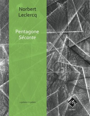 Leclercq | Pentagone - Secante for 2 guitars