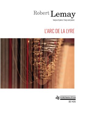Lemay | L'arc de la lyre for harp and piano