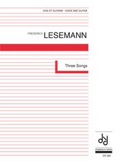 Lesemann | Three Songs for guitar and vocals