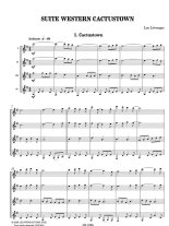 Levesque | Suite Western Cactustown for 4 guitars