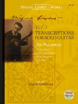 Llobet | Vol. 5 Transcriptions for Solo Guitar, Sin Palabras