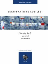 Loeillet | Sonate In G, Opus 4, No 9 for guitar, flute and cello