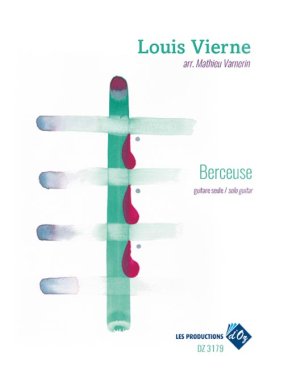Louis Vierne | Berceuse for solo guitar