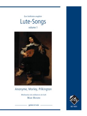 Lute-Songs, Vol. 1 arr. by Bataini for guitar and vocals