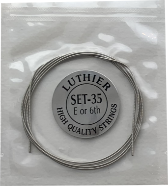 Luthier Concert Dark Silver Set 35 6th string (E), medium-high tension