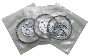 Luthier Concert Dark Silver Set 35 MHT Guitar Strings, Bass Set