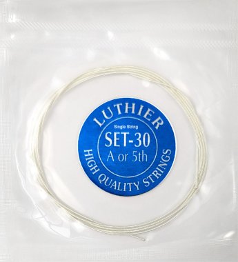 Luthier Concert Silver Set 30 - 5th string (A), medium-high tension