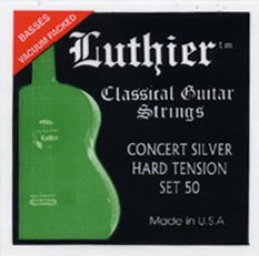 Luthier Concert Silver Set 50 - 2nd string (b), high tension