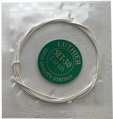 Luthier Concert Silver Set 50 - 6th string (E), high tension