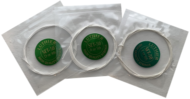Luthier Concert Silver Set 50 HT Classical Guitar Strings, Bass Set
