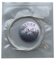 Luthier Concert Silver Set 60 Extra High Tension, Single E