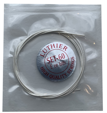 Luthier Concert Silver Set 60 Extra High Tension, Single E