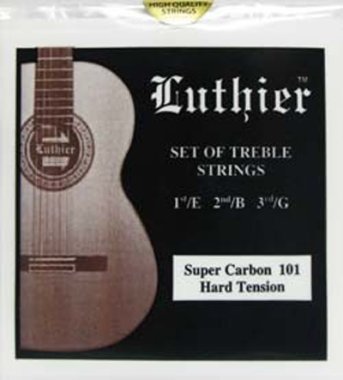 Luthier Super Carbon 101 1st string e1 High Tension, single