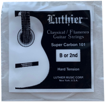 Luthier Super Carbon 101 2nd string b2 High Tension, single