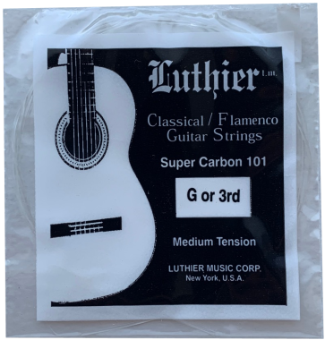 Luthier Super Carbon 101 3rd string g3 Medium Tension, single