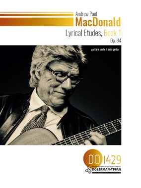 Macdonald | Lyrical Etudes, Book 1 for solo guitar