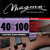 Magma BE150N Nickel Plated Steel Electric Bass Strings, Light 40-100