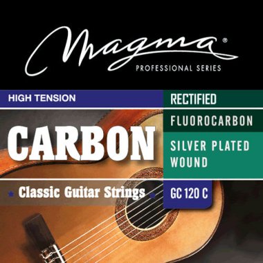 Magma GC120C Classical Guitar Strings with RECTIFIED Carbon Trebles HT