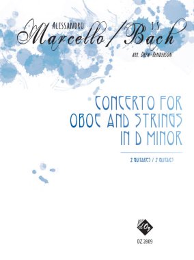 Marcello | Concerto for Oboe and Strings in D minor for 2 guitars