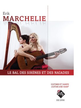 Marchelie | Le bal des sirenes et des naiades for guitar & harp