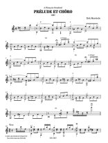 Marchelie | Prelude et choro for solo guitar