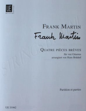Martin | Quatre Pieces Breves fur for Guitar Quartet