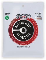 Martin Authentic Acoustic Strings Lifespan 2.0 MA170T 8020 ExLgt 10-47