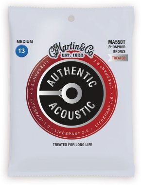 Martin Authentic Acoustic Strings Lifespan 2.0 MA550T Medium 13-56