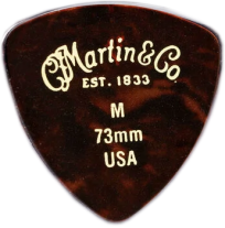 Martin Celluloid 346 Pick .73mm, Tortoise, Medium, One Pick