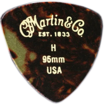 Martin Celluloid 346 Pick .96mm, Tortoise, Heavy, One Pick