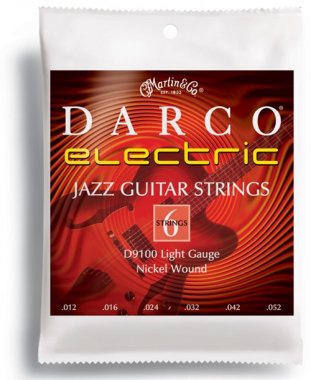 Martin Darco Electric Guitar Strings Light Gauge D9100 12-52