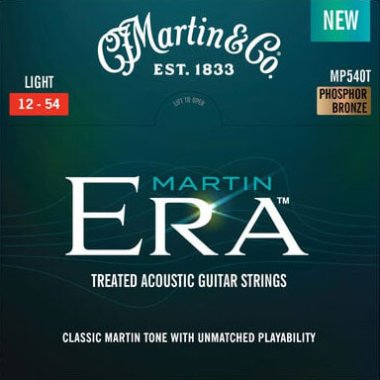 Martin Era Treated Acoustic Guitar Strings MP540T Lt 12-54