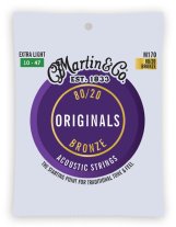 Martin M170 "Original M170" Bronze Acoustic Guitar Strings Ex Lt 10-47