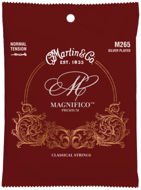 Martin M265 Magnifico Silver Plated Classical Strings, Normal Tension