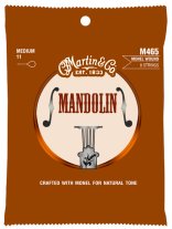 Martin M465 Monel Wound Mandolin Strings (11 - 40) Loop End, Full Set