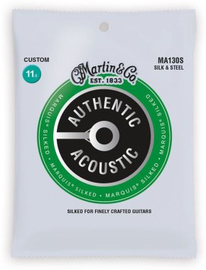 Martin MA130S Marquis Silk and Steel Acoustic Strings Standard 11.5-47
