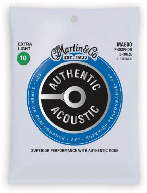 Martin MA500 SP Phosphor Bronze 12 String Acoustic Ex Lt 10-47