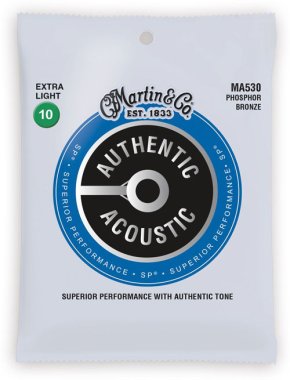 Martin MA530 SP Phosphor Bronze Acoustic Guitar Ex Lt 10-47