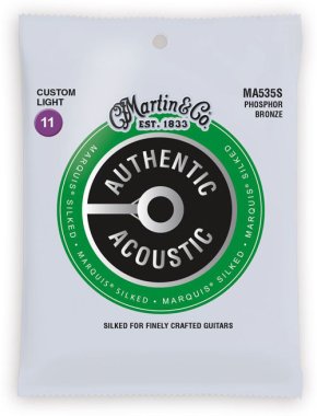 Martin MA535S Marquis Phosphor Bronze Acoustic Strings Cstm Lt 11-52