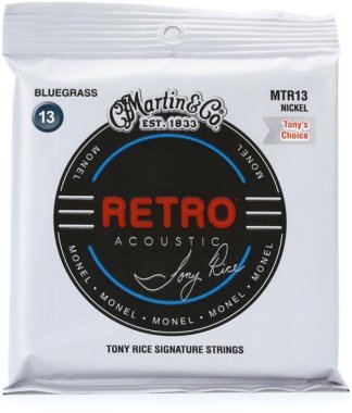 Martin Monel MTR13 Tony Rice Acoustic Guitar Strings Bluegrass 13-56