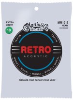 Martin Retro MM1012 Nickel Alloy Acoustic Guitar 12-string set, 10-47