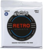 Martin Retro MM13 Nickel Alloy Acoustic Guitar Strings Medium 13-56